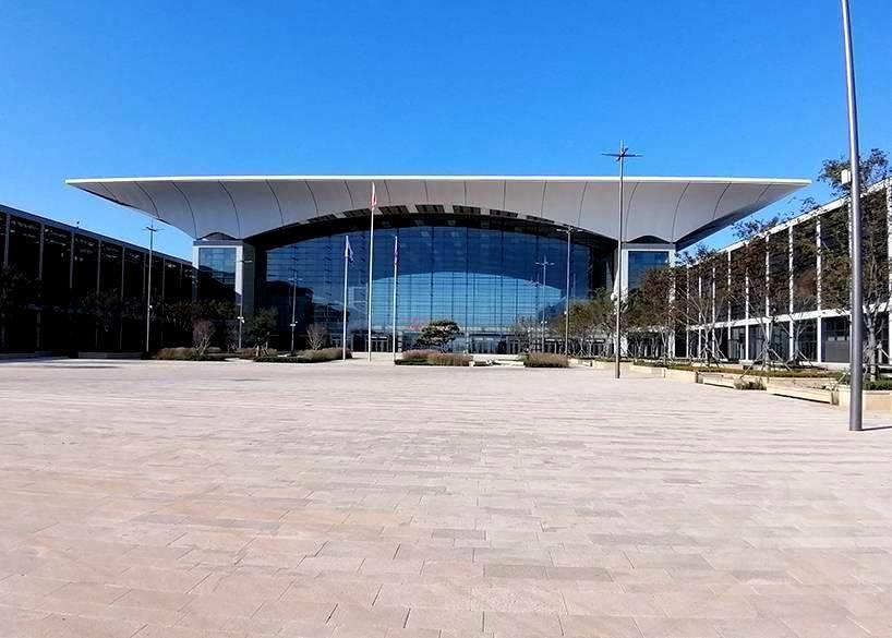 红岛国际会展中心PTFE膜结构项目